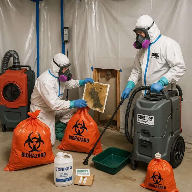 Contaminated Water Handling Protocols process in Savage, MN