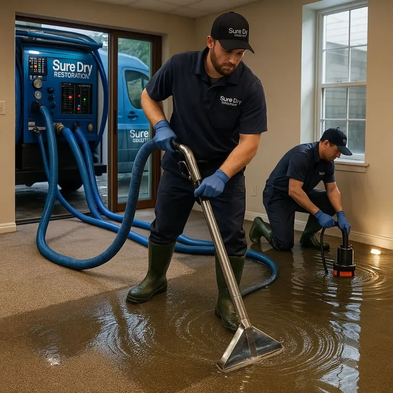 Water Extraction and Removal process in Savage, MN